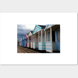 Southwold Beach Huts East Suffolk England UK Posters and Art